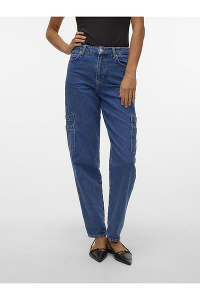 Vero Moda Mom Jeans Vmaviva Hohe Taille Hohe Taille Jeans