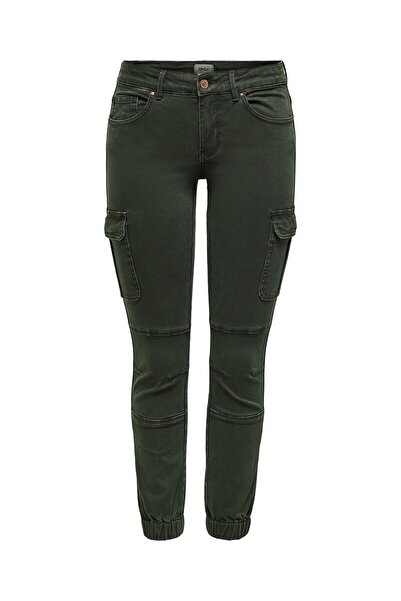 ONLY Cargo-Hose Onlmissouri Mittlere Taille Slim Fit Hose