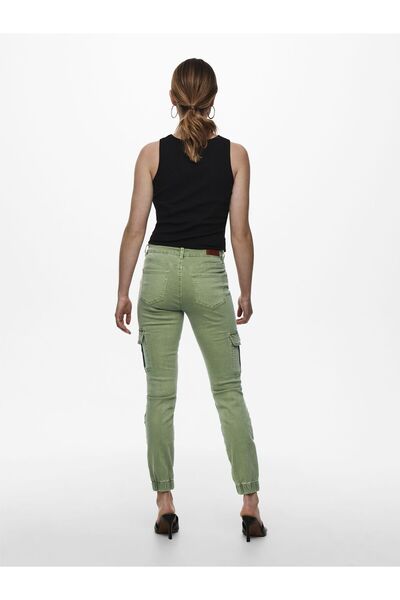 ONLY Cargo-Hose Onlmissouri Mittlere Taille Slim Fit Hose