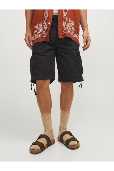 Jack & Jones jack jones Ανδρικά Σορτς 12253122 JPSTCOLE Μαύρο