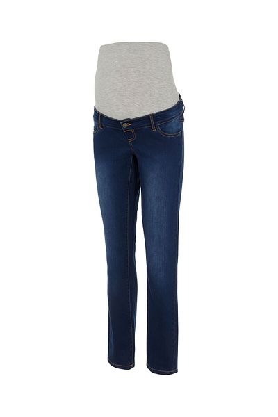 Mama Licious Straight-Fit Umstands-Jeans