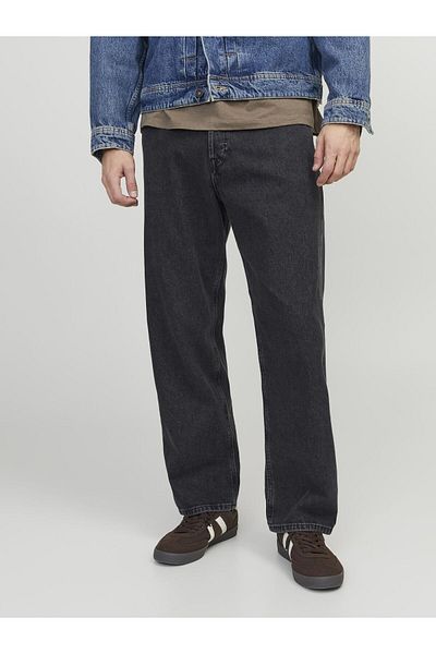 Jack & Jones Bol Kesim Kot Pantolon JJIALEX JJORIGINAL SQ 737 Bol Kesim Kot Pantolon