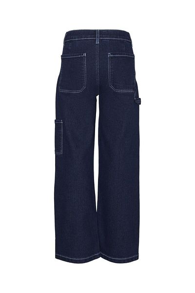 Vero Moda Girl Jeans Vmamber Hohe Taille Gerade geschnittene Jeans