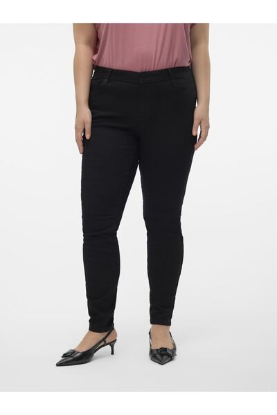 Veromoda Curve Slim Fit Kot Vmcfanya Orta Bel Skinny Fit Kot