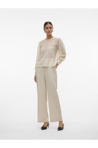 Vero Moda Anzughose Vmdinna Hohe Taille Hose