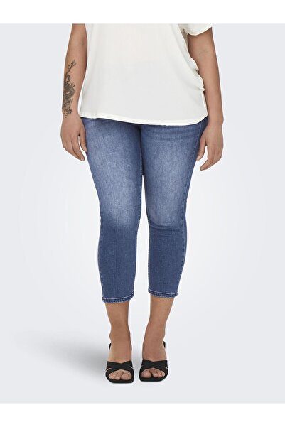 Only Carmakoma Normal Geschnitten Jeans Carwilly Mittlere Taille Skinny Fit J...