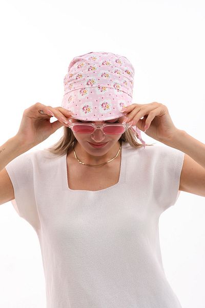 Ritagarcia Shielded Bandana Visor - Safari Tie-Up
