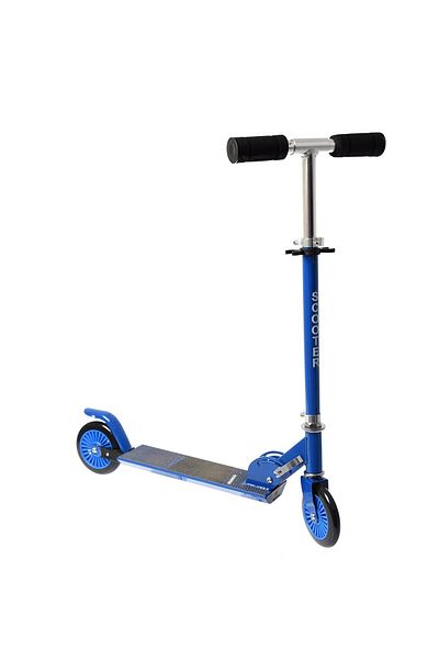 CAN 120 Mm Silicone Wheel, Folding Metal Scooter with Height Adjustment