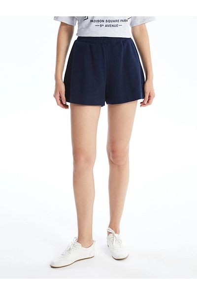 LC Waikiki LCW Vision Women's Elastic Waist Straight Shorts
