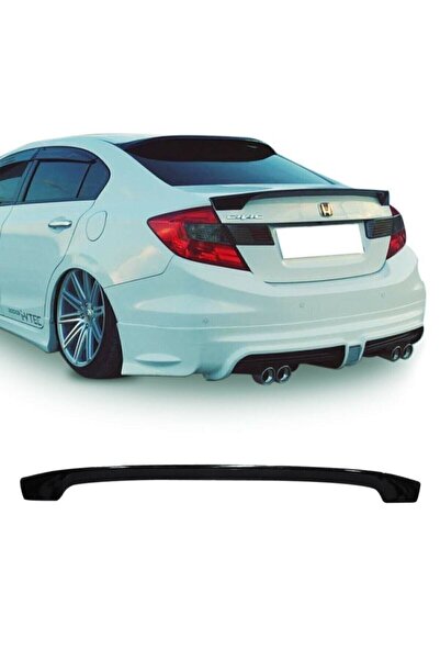 Genel Markalar Civic Fb7 Amerikan Spoiler Piona Black 2012 - 2015 Spoyler Ithal
