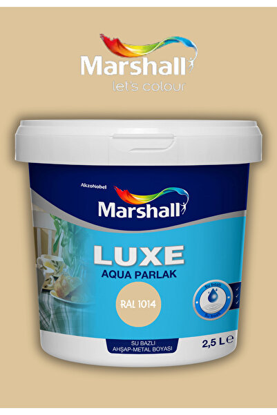 Marshall Luxe Aqua Parlak Su Bazlı Akrilik Dekoratif Dönüşüm Boyası 2,5 Litre...