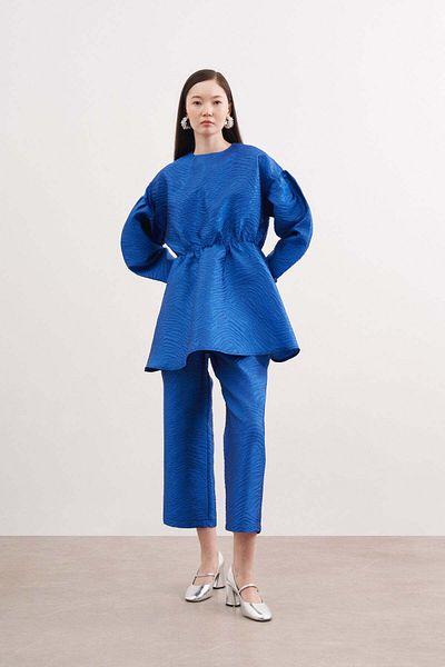 FUSHYA Jacquard Comfortable Cut Double Suit Set