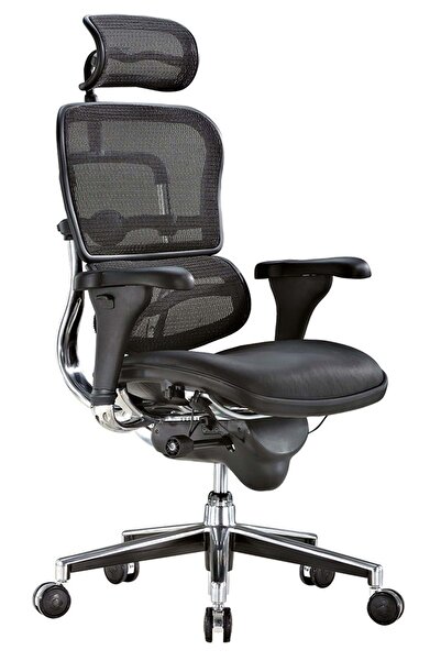 Uzay Ofis Agora Fileli Müdür Koltuğu - 8 Fonksiyonlu - Siyah