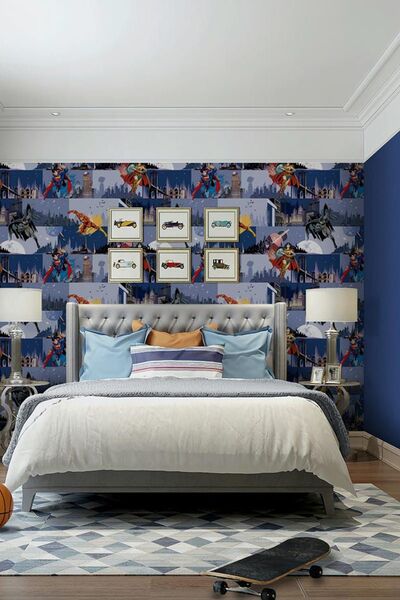 Adawall Ada Kids 8921-1 Wonder Woman Çocuk Odası Duvar Kağıdı