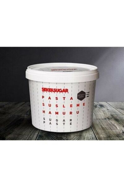 ŞEKER & SUGAR Şeker&sugar Şeker Hamuru Sarı 2,5kg