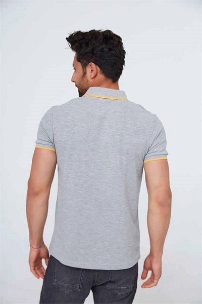 Cazador Ανδρικό T-shirt 4614 Grey Melange