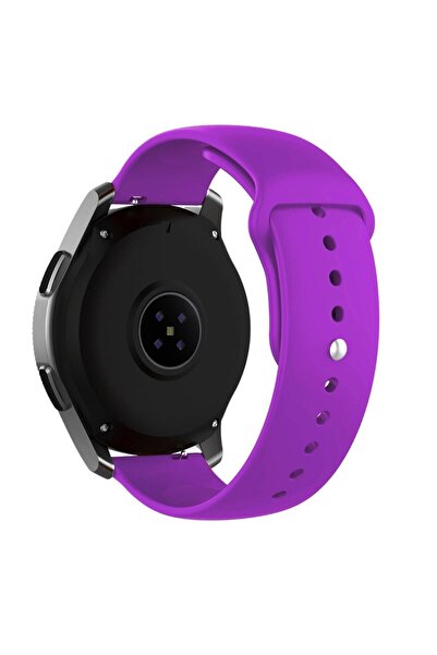 PSGT Galaxy Watch  (20MM) Uyumlu Akıllı Saat Kordonu Klasik Silikon Kordon Ka...