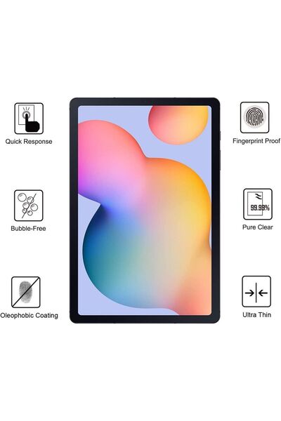 Fibaks سامسونج جالاكسي تاب S6 لايت 2024 - 10.4 شاشة نانو مرنة وغير قابلة للكسر وشفافة