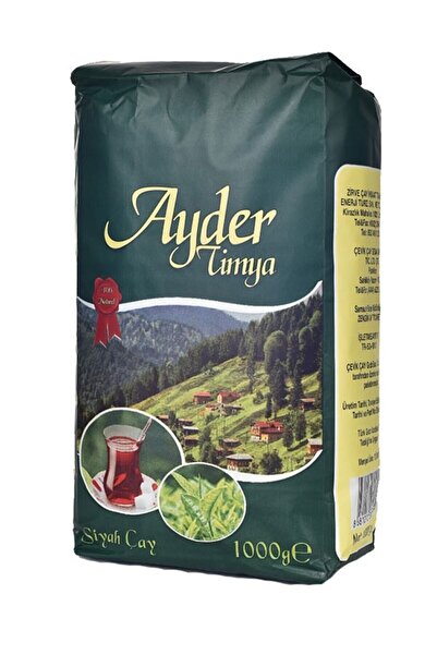 Ayder Timya Siyah Çay 1000 Gr. (3 ADET)