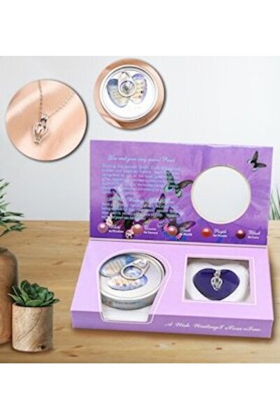 Melodys Boutique Özel Kutusunda Istiridye Içinde Inci Kolye Sevgililer Günü H...