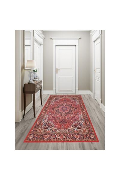 MARSA Carpet Chenille Woven Cotton Backing Carpet Rug Runner Decorative Digital Printing Carpet Washable