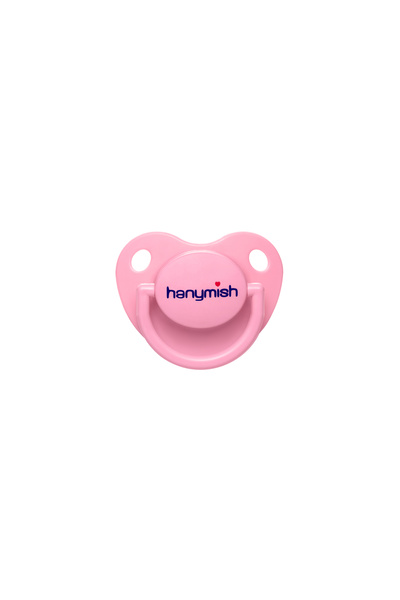 Hanymish Pembe 6- 18 Ay Rainbow Damaklı Emzik