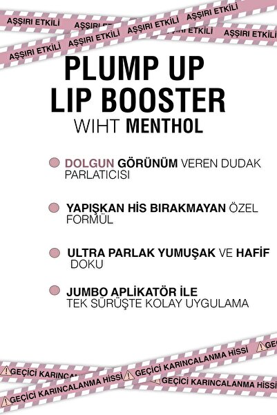 Lollis Plump Up Lip Booster 01 / Dolgun Görünüm Veren Dudak Parlatıcısı 01