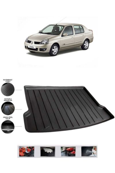 MODX RENAULT CLİO/SYMBOL 1999-2007 SEDAN ARACA ÖZEL ÜRETİM BAGAJ HAVUZU