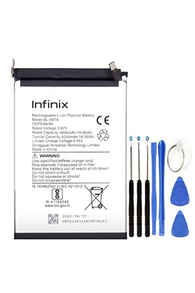 AXYA İnfinix Note 30 5g Pil Batarya Bl-49TX+Tamir Seti
