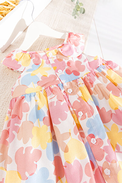 Babymod Floral Patterned Bow Summer Baby Girl/Kids Dress