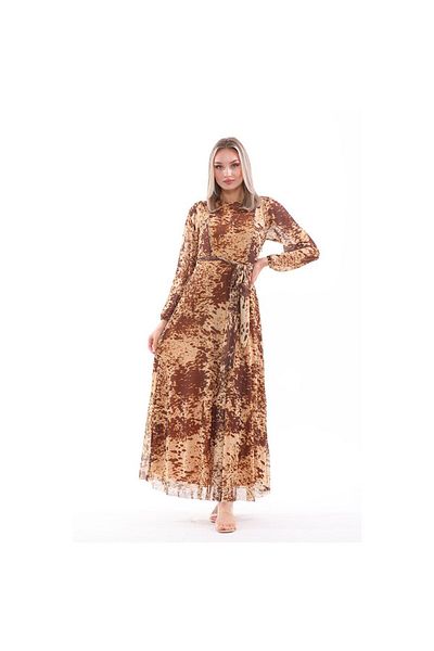 CİXAPLE Φόρεμα Lycra Crew Neck Maxi