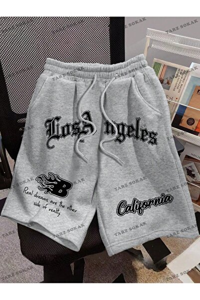 Adrift Καλοκαιρινό σορτς Unisex - Bermuda Harajuka, Y2K, Anime, Retro KOD-11423