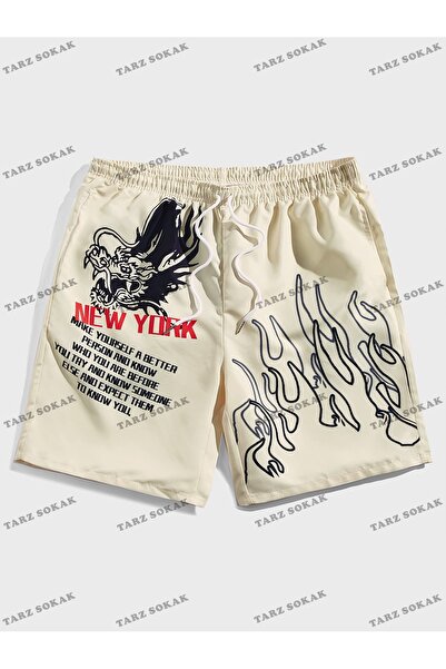 Adrift Y2K شورت صيفي هاراجوكا أنيمي ريترو للجنسين - KOD-11537