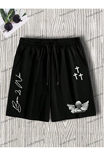 Kalic Studio Unisex Summer Shorts - Bermuda, Harajuka Anime, Y2K Retro KOD-11497