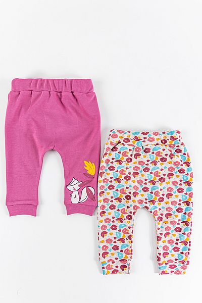 Babymod Koala Figured 2-Piece Baby Girl Single Bottom Pants Set