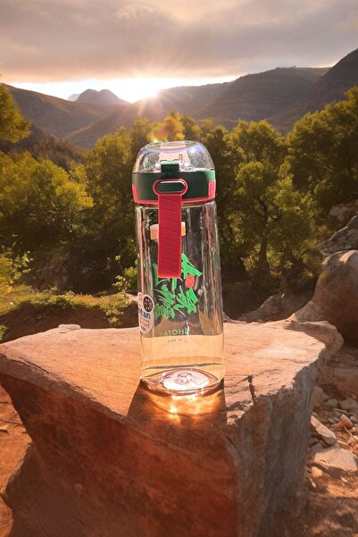 YDGR 660 ml Bpa-Free Silicone - Stylish Design Waterer with Finger Strap and Lockable Spout