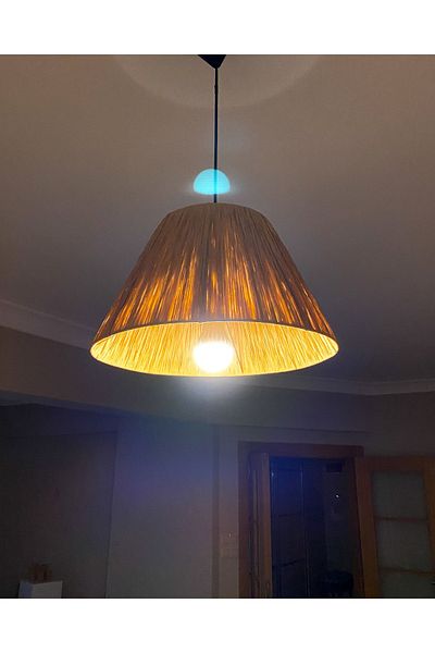 Semya Home Boho Wicker Chandelier