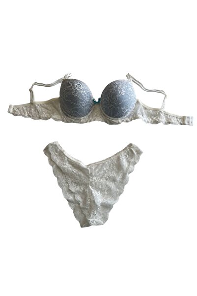 irem içgiyim Lace Unfilled Supported Bra Set