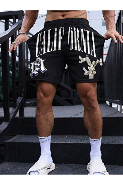 Kalic Studio Καλοκαιρινό σορτς Harajuka Anime Y2K Unisex - Ρετρό Βερμούδες KOD-11424