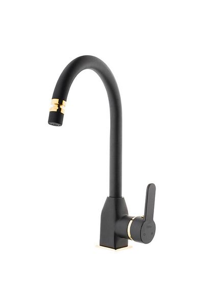 KARE Style Mix Sink (Long Pipe with Movable Aerator) Black