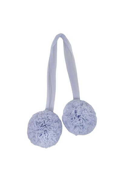 PAMUKA Pompom Tulle Twin - Sky Blue (Blue)