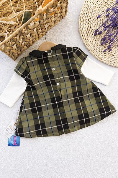 Babymod Plaid Patterned Baby Girl Dress