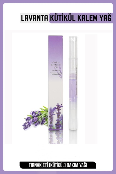 Cosmolac Lavanta Tırnak Eti - Kütikül Bakım Yağı Fırçalı Kalem X 5 Adet