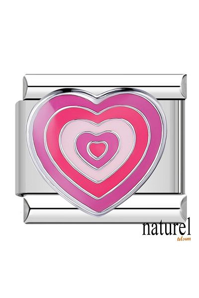 Naturel Tılsım Italian Stainless Steel 9mm Charm
