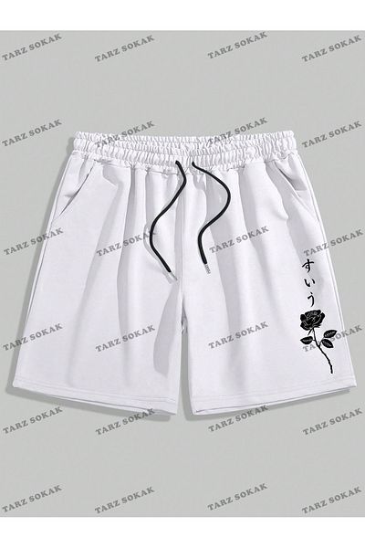 Kalic Studio Pantaloni scurți de vară unisex Y2K Bermude Harajuka Anime Retro KOD-11618