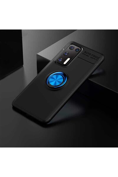 Generic Brand Compatible Case for Huawei P40 Silicone Cover with Rotatable Ri...