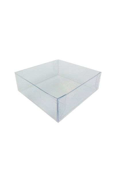 cici Transparent Acetate Box 10 Pieces 9x9x5 Cm
