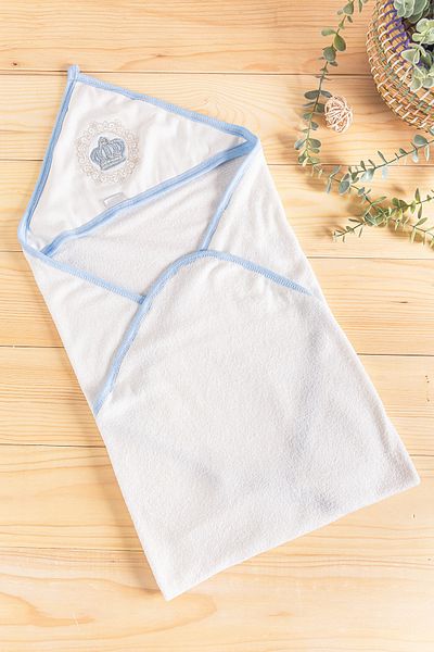 Babymod Crown Embroidered Baby Girl/Boy Wiping Towel