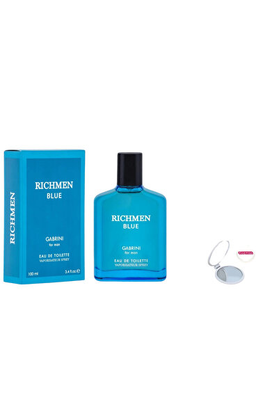 Gabrini Richmen Blue Edt 100 ml Erkek Parfüm + kozmiss Ayna
