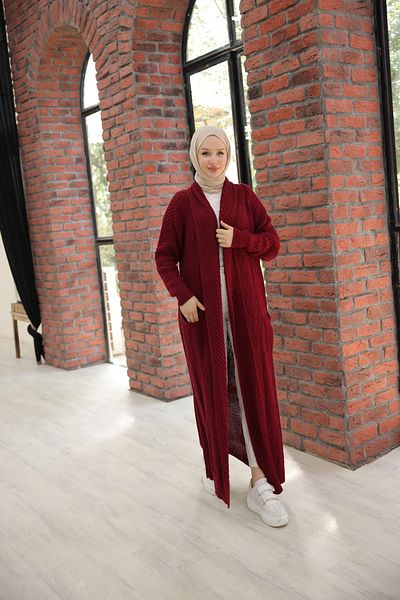 Nissra Oversize Shawl Collar Knitwear Cardigan